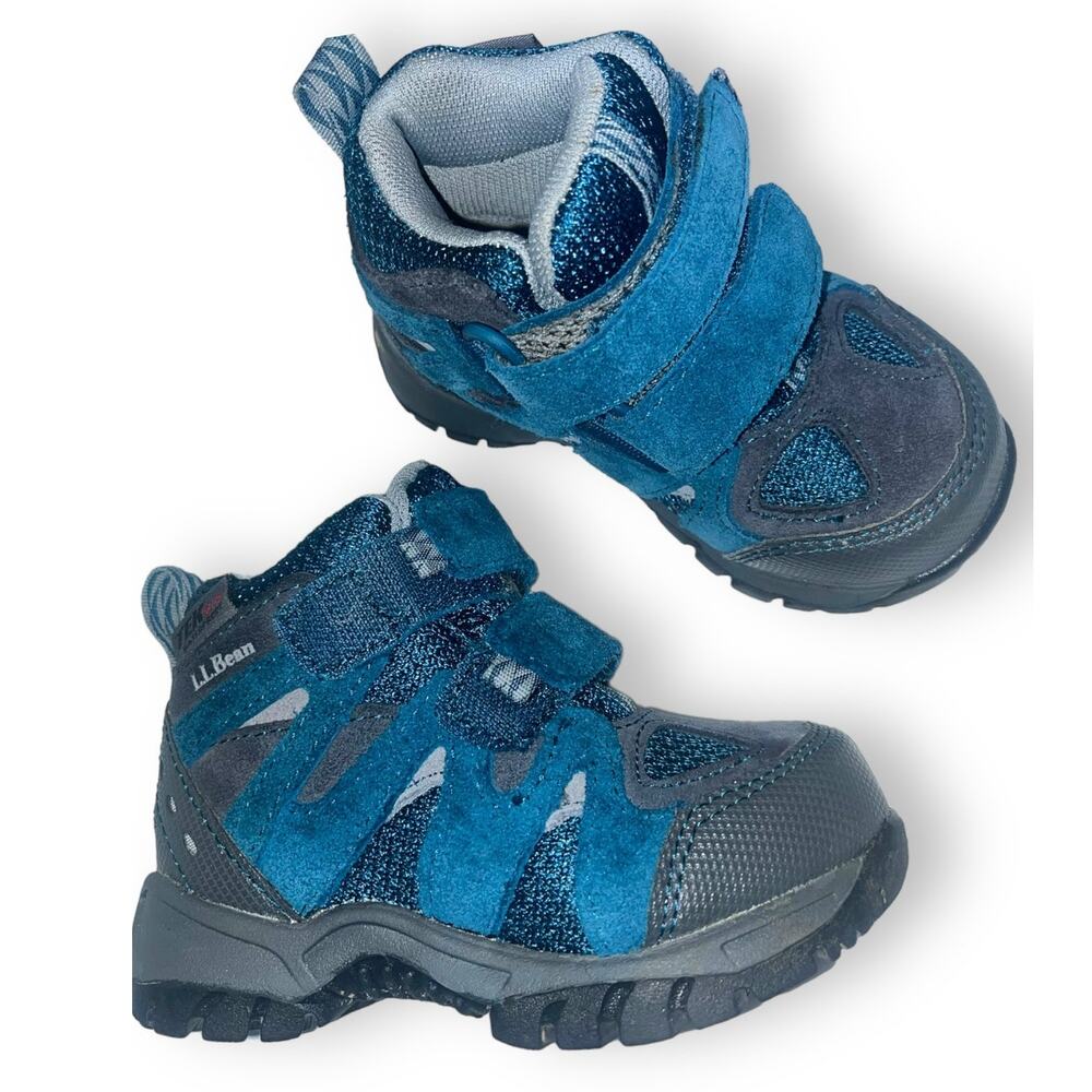 LL Bean Trail Model Hiker Boots | Toddler 6, Twilight Blue EUC